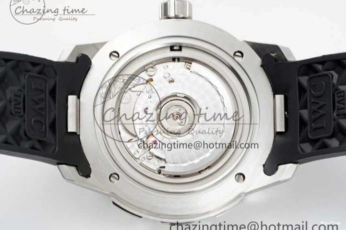 MIROTIME 0228 Premium Aquatimer Automatic SS RSF 1:1 Best Edition White Black Dial on Black Rubber Strap A 7067